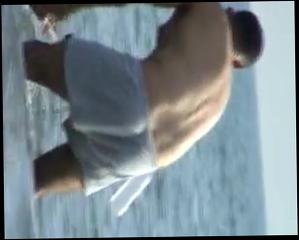 Video 138117404: amateur gay man, amateur beach