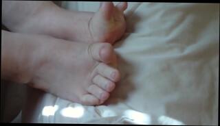 Watch the video about BBW Wife's Feet Having an Orgasm