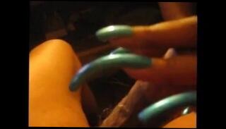 Video 189877301: fingering domination, sexy finger nails, finger nail handjob, sexy ebony fingers, dominates straight, long finger nails, black finger nails, fingering close, long fat dick, dick play