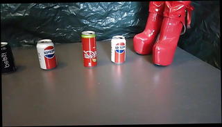 Video 770850001: lady crush, lady boots, lady red, ladies extreme, european lady, straight red