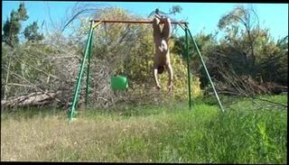 Video 68997101: gay man outdoor, gay man playing