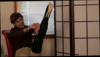 Video 895560704: fetish solo, german teen solo, solo teen female, brunette teen solo, teen solo hd, goddess part 1, leather goddess, goddess boots