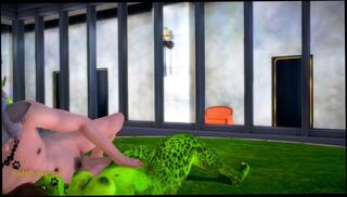 Watch the video about Furry Hentai - Lizard x Human Wolf Fingering(Uncensored)