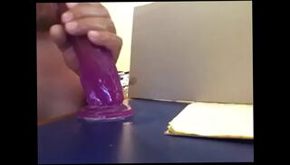 Video 1190669095: dildo sucking, homemade dildo, gay dildo, headed dildo, cock sucking