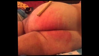 Video 860904855: slave spanking ass, slave self, arsch ass