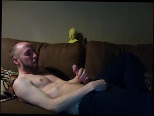 Video 192144901: str8 jerking, str8 hunk, str8 gay, amateur str8, big str8 cock, str8 men, str8 man, jerking cock masturbation, couch jerking