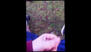 Video 230197303: chubby gay solo, chubby male solo, underwear solo, chubby gay amateur, underwear public, cock jerk cum, jerking cumming outside