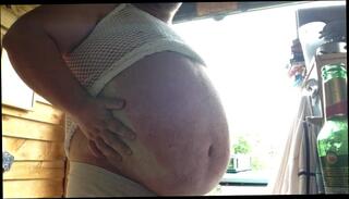 Video 949560403: solo gay amateur, gay bear solo, solo gay male, male belly inflation, fat inflation