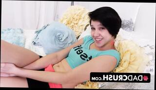 Watch the video about DadCrush - WRONG NUMBER! Horny Stepdaughter Sends Her Stepdad Nudies By Mistake And Makes Him Cum