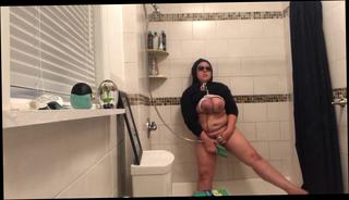 Video 793072204: big nipples masturbates, tits big nipples, shower head masturbation, shower head cum, tit ties hard, masturbation small, small pussy