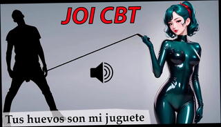 Video 1616790825: busting cbt femdom bdsm, femdom cbt joi, femdom cbt ball busting, sissy training joi, pet play bdsm, spanish joi