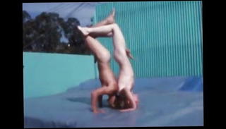 Video 679367901: gay couple love, dudes wrestling