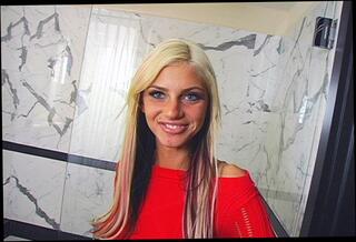 Video 56909304: big blue, rubbing cock stroking, big cock hand, one hot girl, hot cute girl, blonde blowjob, sexy