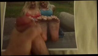 Video 119859401: sexy feet cum, foot slut, gay man foot, masturbation foot, two foot