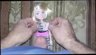 Video 505190404: tiny sex doll, tiny cum, tiny clothes