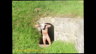 Video 1655057791: gay bdsm slave, solo slave, chain nipple, chained naked, nude slave, french slave, european slave, slave outdoor, slave hd, breasts
