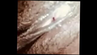 Watch the video about Her clit got erected and pussy start dripping out with creamy juice