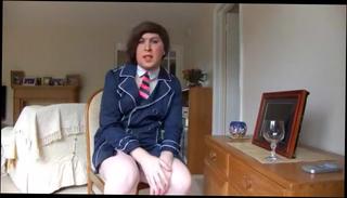 Video 113787304: gay crossdresser, naughty schoolgirl