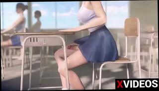Video 1666205455: anime futanari, futanari sex, futanari cumshot, futanari blowjob, sex school