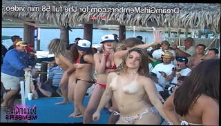 Video 1125512905: bikini college girl, bikini strip, nudity girl, bikini tits, bikini flashing, flashing public nudity, bikini outdoors, wild college girls, girl spring