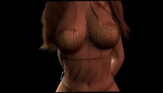 Video 1625474415: 3d animation bdsm, sex dildo toys solo, bikini chain, chain bondage