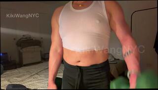 Video 1665442995: asian ftm, transsexual shemale, muscle shemale