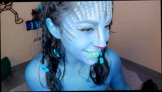 Watch the video about Busty Na'vi from turns us on with blue ass and tits