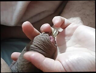 Watch the video about Crazy step mom handjob step son dick in bed