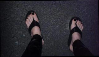 Video 317514001: amateur foot fetish, flip flop foot job, toes flip flops, black foot fetish, ebony foot fetish, straight foot