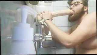 Video 1119724501: dildo toy sucking, big dildo sex toy, dildo suck blowjob, dildo gay toys, sucking fat dildo, gay bear dildo, big dildo hd