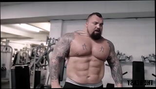 Video 841123245: gay muscle hunk, muscular gay hunk, muscle bodybuilding hunk, gay muscle bear, massive hunk, thick gay