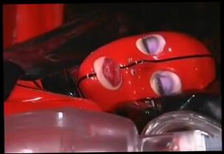 Video 140116104: latex mistress slave, latex femdom, latex bdsm, latex bed, bald slave, shaved mistress, slave head