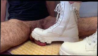 Video 1583485133: cbt feet, feet crushing cock, cbt penis, dick feet, amateur feet, boots cbt, cbt trample, white feet, 60fps amateur