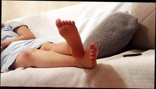 Video 1567207201: toes feet foot, feet soles toes, legs feets toes, chubby toes, gf toes, chubby homemade, straight chubby, short chubby