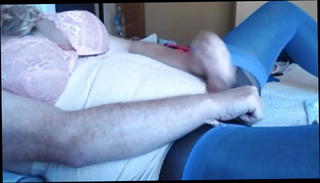 Video 1440044601: shemale webcam masturbation, cam wank, one wanking, stockings wanking