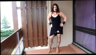 Video 394991201: young shemale solo, outdoor solo, solo hd