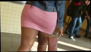 Video 383259004: booty thighs, ebony milk, smooth booty, skirt booty, booty shorts, thick booty, big ass ebony