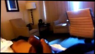 Watch the video about Footjob ebony sexy nails