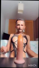 Video 1607675371: ass femboy big dildo, gay femboys crossdressing, femboy anal dildo, femboy anal masturbation, anal dildo lingerie, anal dildo hd, latino femboy, ass fucking bitch, slutty, action