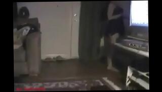 Watch the video about Step Mom can't resist thick pole