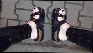 Video 1621010361: sissy crossdresser trans, sissy crossdresser shemale, latex crossdresser, crossdresser feet, crossdresser pov, high heels crossdressing stockings, crossdresser outdoors heels stockings, polish crossdresser, crossdresser public, amazing crossdresser, latex leggings, feet hd, pov european