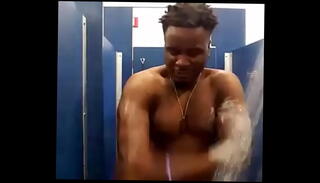 Video 1112664475: black boy solo, woman solo, ebony shower solo