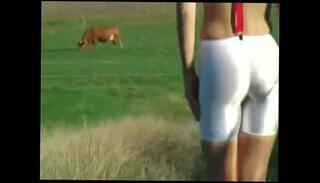Video 37525255: ass shorts, spandex ass, touch ass