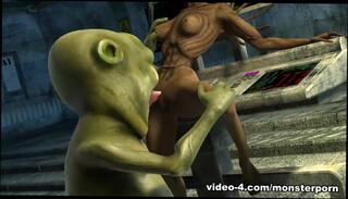 Video 991790404: 3d toons, toon cartoon, horny alien, big alien, bangs big, horny brown, one horny, fucking