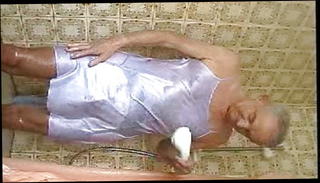 Video 866532901: wet nylon, black nylon, gay man shower