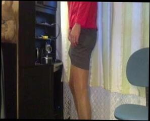 Video 63101401: gay man cum, stockings cum, cum play