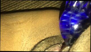 Watch the video about Cunt playing with her pussy with a glass dildo ~ Matta Harii