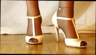 Video 219008201: nylon stockings foot fetish, foot fetish toe, foot fetish high heels, white toes foot, fetish lingerie nylon, foot fetish close, foot fetish hd, straight foot, open toe high heels