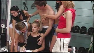 Video 1414472001: straight girl, girls one guy, girls one man, girls one men, gym girl, european girl
