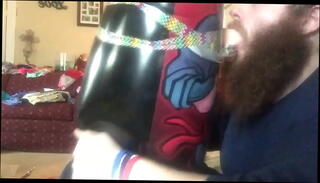 Video 890242315: deep throat gagging, solo deep throat, gag boy